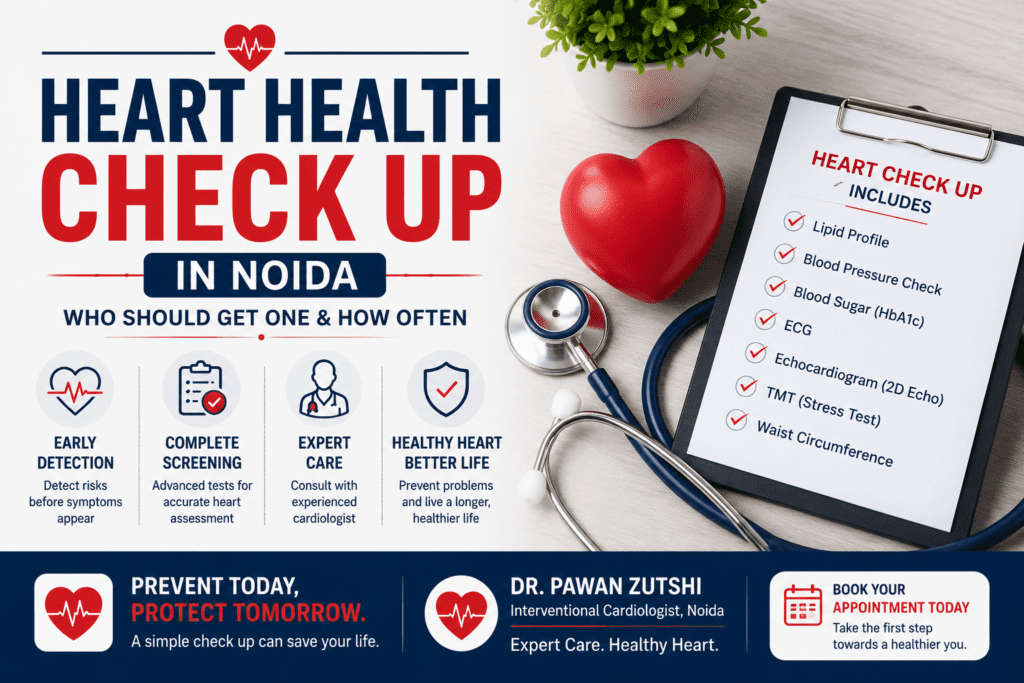 Heart Health Check Up in Noida